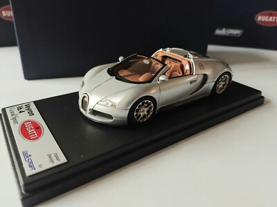 Bugatti Veyron 16.4 Grand Sport, White Silver, 1/43, Looksmart LS314S