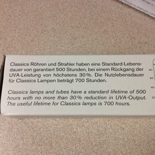 ORIGINAL HANAU CLASSICS SUNCARE UV-BRÄUNUNGSLAMPE OH C 450 SF 56069899 NEU - Bild 3 von 5