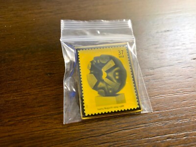 Artist Isamu Noguchi Badge Stamp Pin Rare Limited Collection