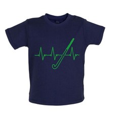 Heartbeat Sports Hockey - Baby T-Shirt / Babygrow - Field Love Heart Player