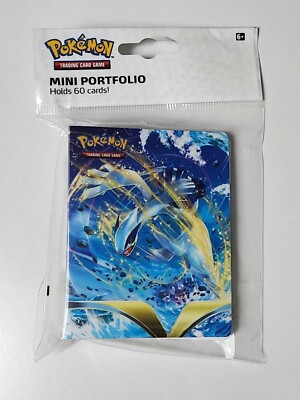 pokemon card book ebay NEW Pokemon Card Travel Book Holds 60 Cards Storage Protector 3.25