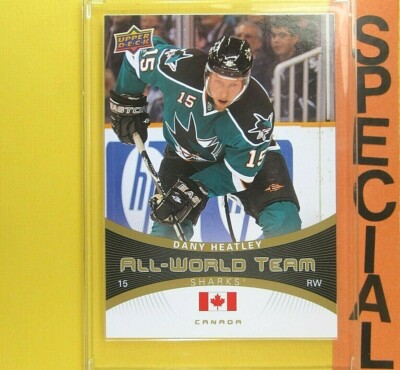 DANY HEATLEY  2010-11 ALL-WORLD TEAM CANADA  #AW11  San Jose Sharks