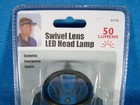 NEW LED HEADLAMP 50 LUMEN WITH SWIVEL LENS + 2 AA BATTERIES. GOOD  CAMPING TORCH — photo 2