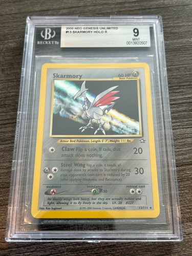 Skarmory (Unlimited) graded BGS 9 for sale on eBay