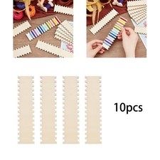 10Pcs Sewing Floss Storage Tool Sewing Thread Holder Portable Reel Cross Stitch
