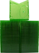(50) Xbox One Boxes Cases Translucent Green Standard 12mm Microsoft #VGBR12XONE