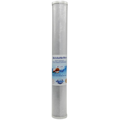 Aktivkohlefilter Wasserfilter Carbonblock Ersatzfilter 20 x 2,5 Zoll Aktivkohle