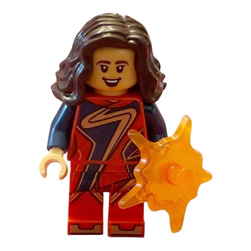 LEGO Ms. Marvel Minifigure 76232 Kamala Khan Super Heroes w/Power Effect NEW - Picture 4 of 4