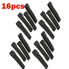 16PCS 6" MOD MOLLE PALS Modular Web Gear Replacement Tie Straps Black