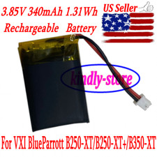US Seller 340mAh Battery For VXI BlueParrott B250-XT B250-XT B350-XT Headset