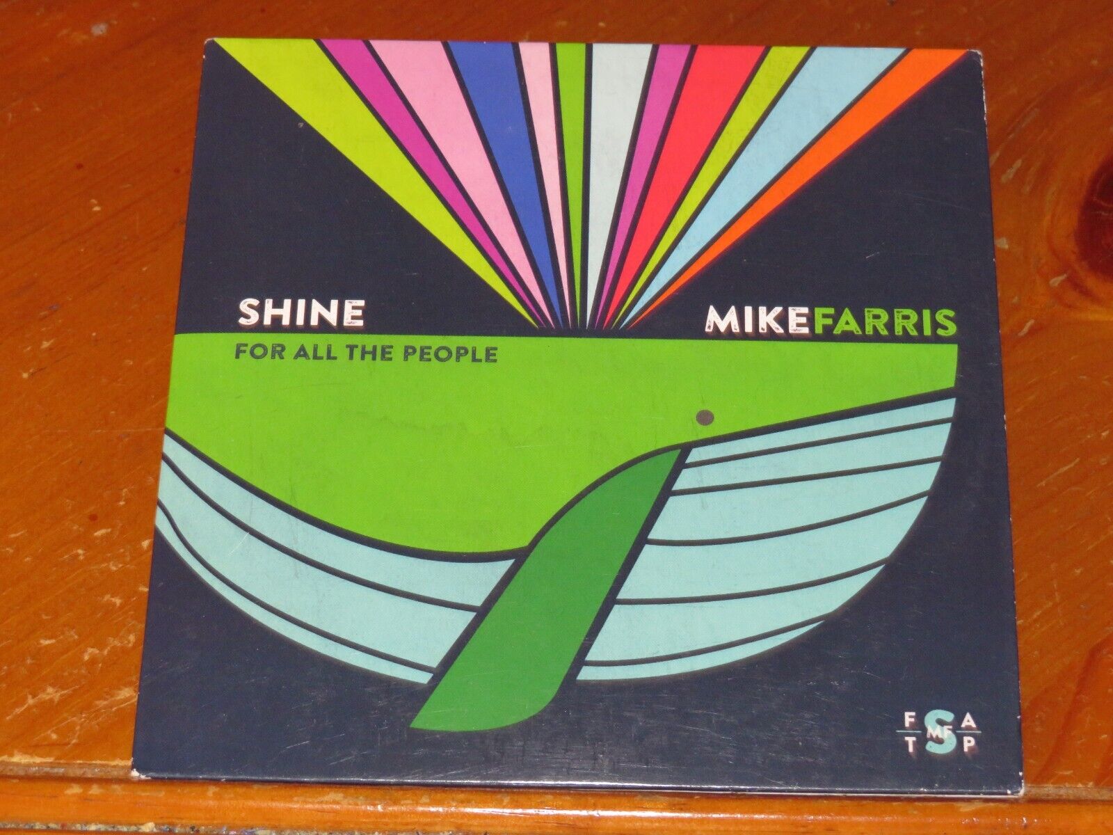 MIKE FARRIS - Shine For All The People - RARE 10 Track 2014 Advance PROMO CD!