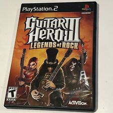 Guitar Hero III 3 Legends of Rock PlayStation 2 PS2 Game Manual