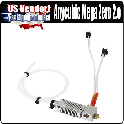 Anycubic Hotend, MEGA-Zero 2.0 Hotend, 3x Nozzles, Mega Zero 2.0 3D Printer