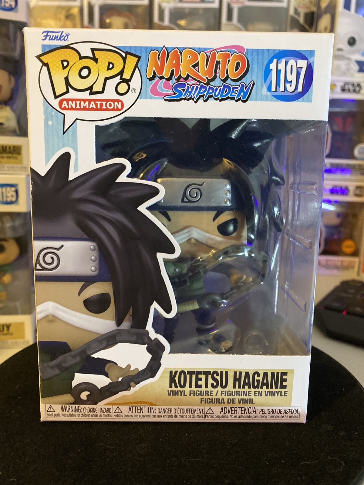 Funko Pop Anime Naruto Shippuden Kotetsu Hagane Vinyl Figure # 1195