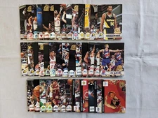 1993-94 Hoops Basketball Fifth Anniversary Gold and Hoops Scoops Gold Inserts