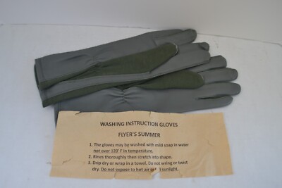 FG FLYERS SUMMER AVIATION GLOVES, NEW OPEN PACKAGE