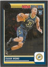 2023-24 Panini Hoops Premium Stock Isaiah Wong RC #139 Indiana Pacers
