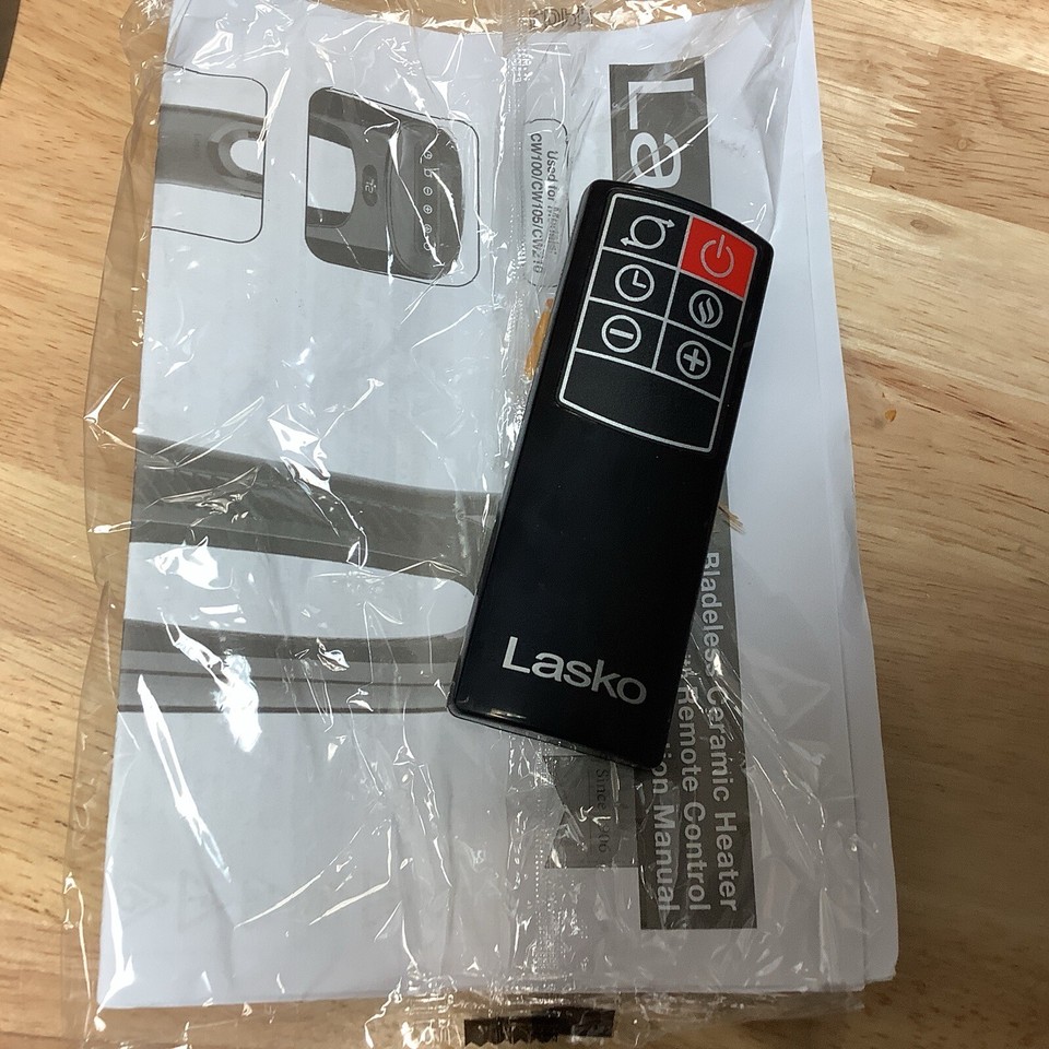 Lasko Heater Bladeless 28 in. Electric Oscillating Tower Ceramic w