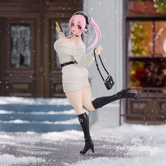 FuRyu Nitroplus Super Sonico Trio-Try-iT Winter Memory Figure Ver