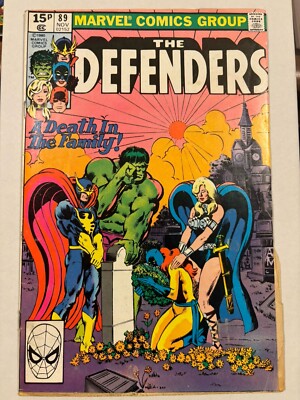 THE DEFENDERS #89 - NOV 1980 - DAREDEVIL APPEARANCE! - PENCE COPY