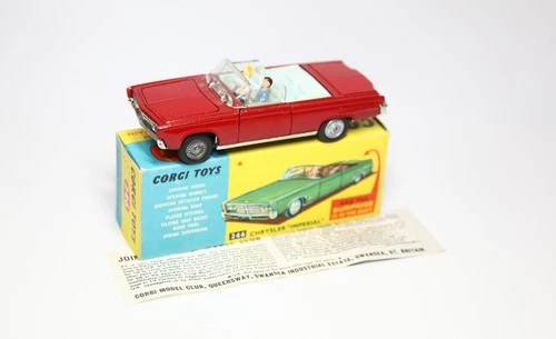 Corgi 246 Chrysler Imperial In Original Box - Near Mint Vintage Original Lot 4