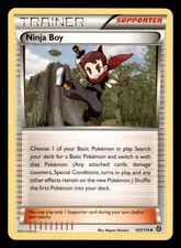 Ninja Boy 103/114 Uncommon Steam Siege Pokemon Lightly Played