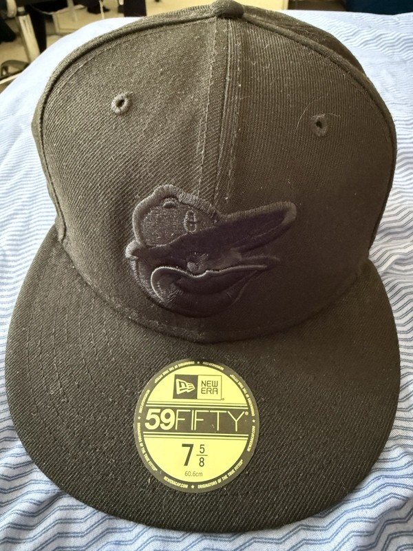 New Era 59FIFTY Baltimore Orioles Fitted Hat Size 7 5/8