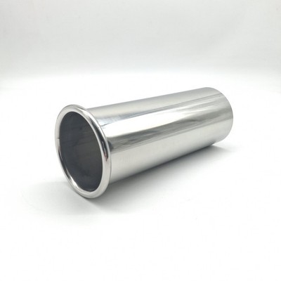 2,25'' 57mm Ausgerollt Anschweißt Edelstahl Auspuff Rund Endrohr Blende Spitze