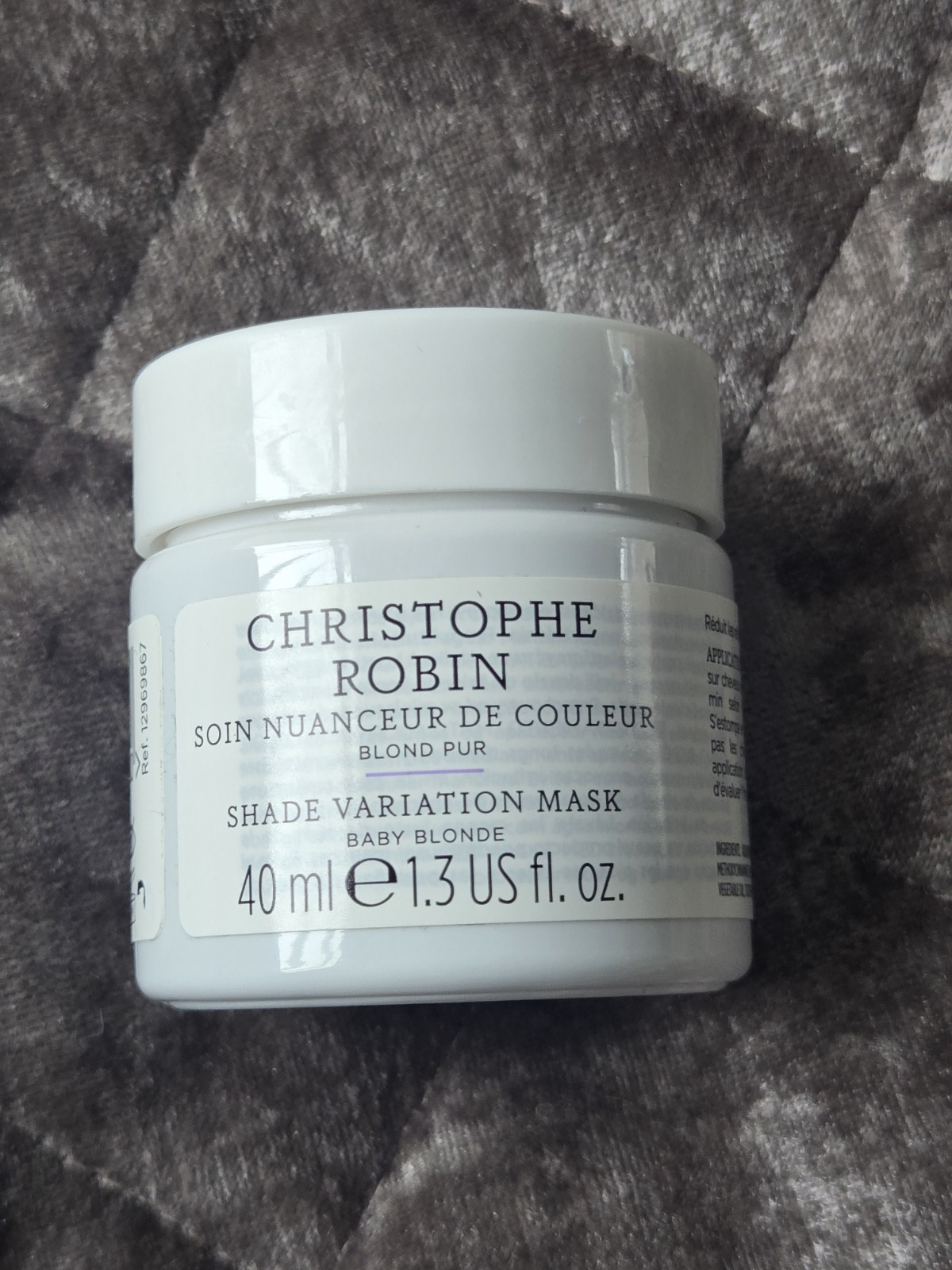 Christophe Robin. Shade Variation Mask. Baby Blonde. 40ml - new