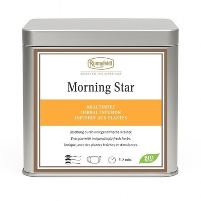 Ronnefeldt Morgenstern (Bio) - Loseblatt Kräutertee - 100g + Displaydose
