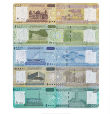 Somalia Set 5 UNC 1000 2000 10000 20000 50000 Shillin 2010 2023 P 38 39 41 42 43
