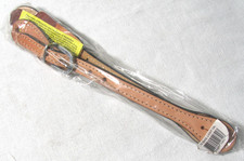 "New W/Tag" Adjustable Tough1 Light Oil Leather Spur Straps With Large Buckles