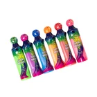 6 x Super Bright Fluorescent Bingo Dabbers 43ml Ink - Ink Glows under UV light!