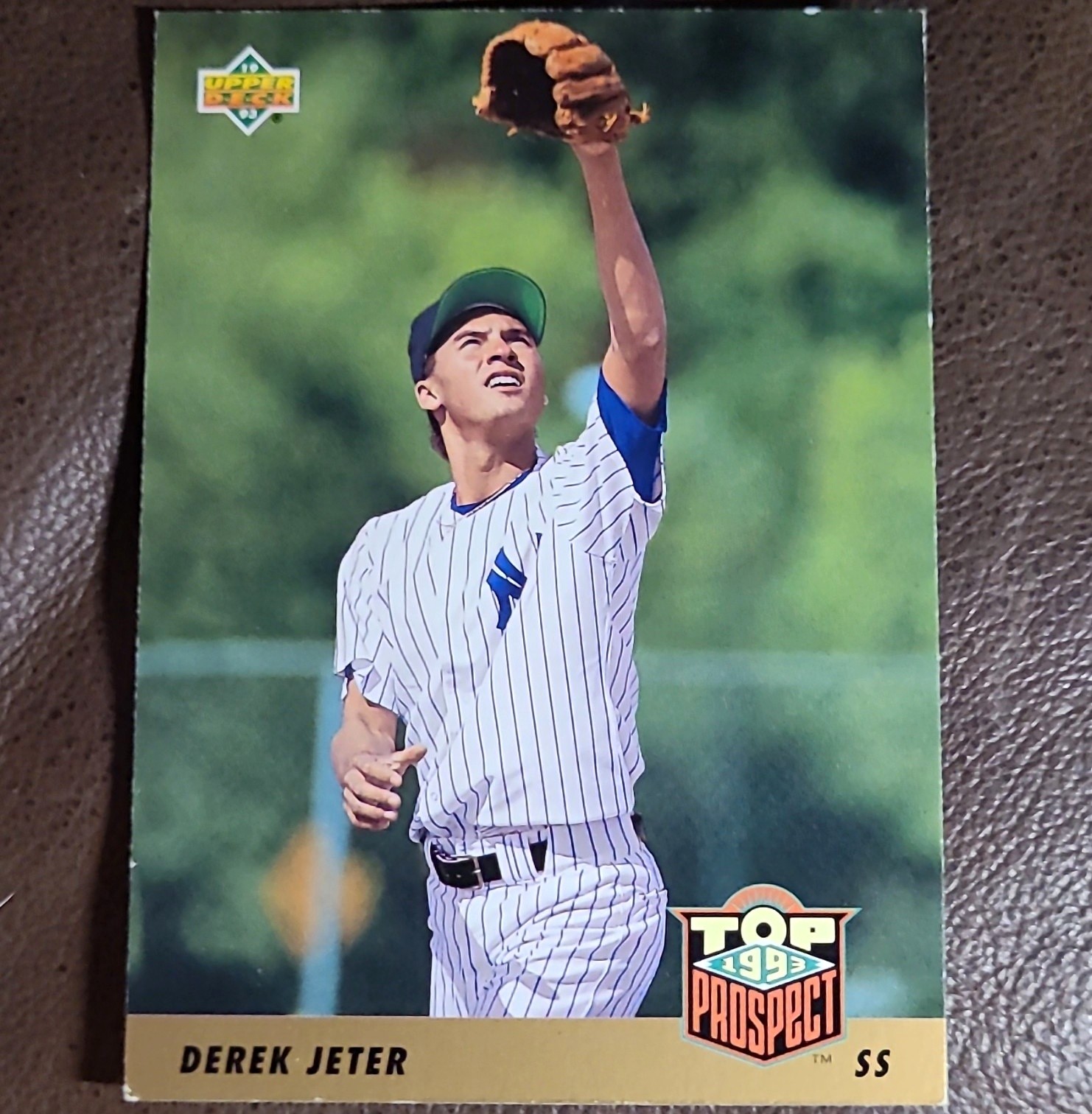 Upper Deck 1993 Baseball Derek Jeter Top Prospect Rookie #449 New York Yankees