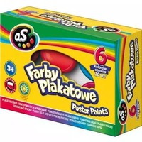 5901137139234 Farby Plakatowe, 6 KoloróW Astra