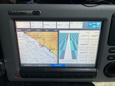 Raymarine C90w Widescreen GPS Chartplotter Multifunction Display Only