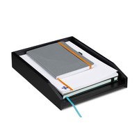 Briefablage Dokumentenablage Ablagekorb Papierablage Stapelbar Schwarz Briefkorb