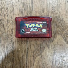 Pokémon: Ruby Version (Game Boy Advance, 2003) Original - Tested - Dry Battery
