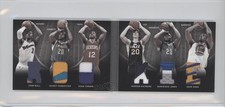 2011 Preferred Rookie Material Booklet Prime 5/25 Ekpe Udoh Gordon Hayward 0e5