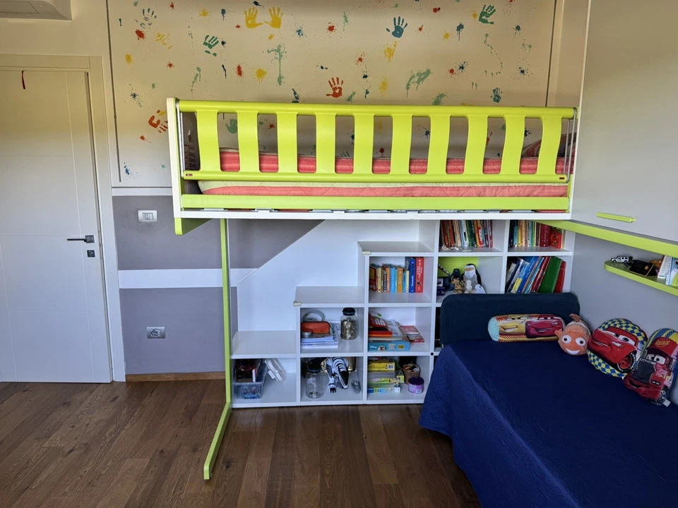 Cameretta bambini soppalco Moretti compact - Immagine 4 di 4