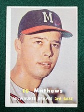 Top 10 Eddie Mathews Baseball Cards 19