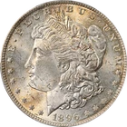 1896-P Morgan Silver Dollar PCGS MS63 - Toning