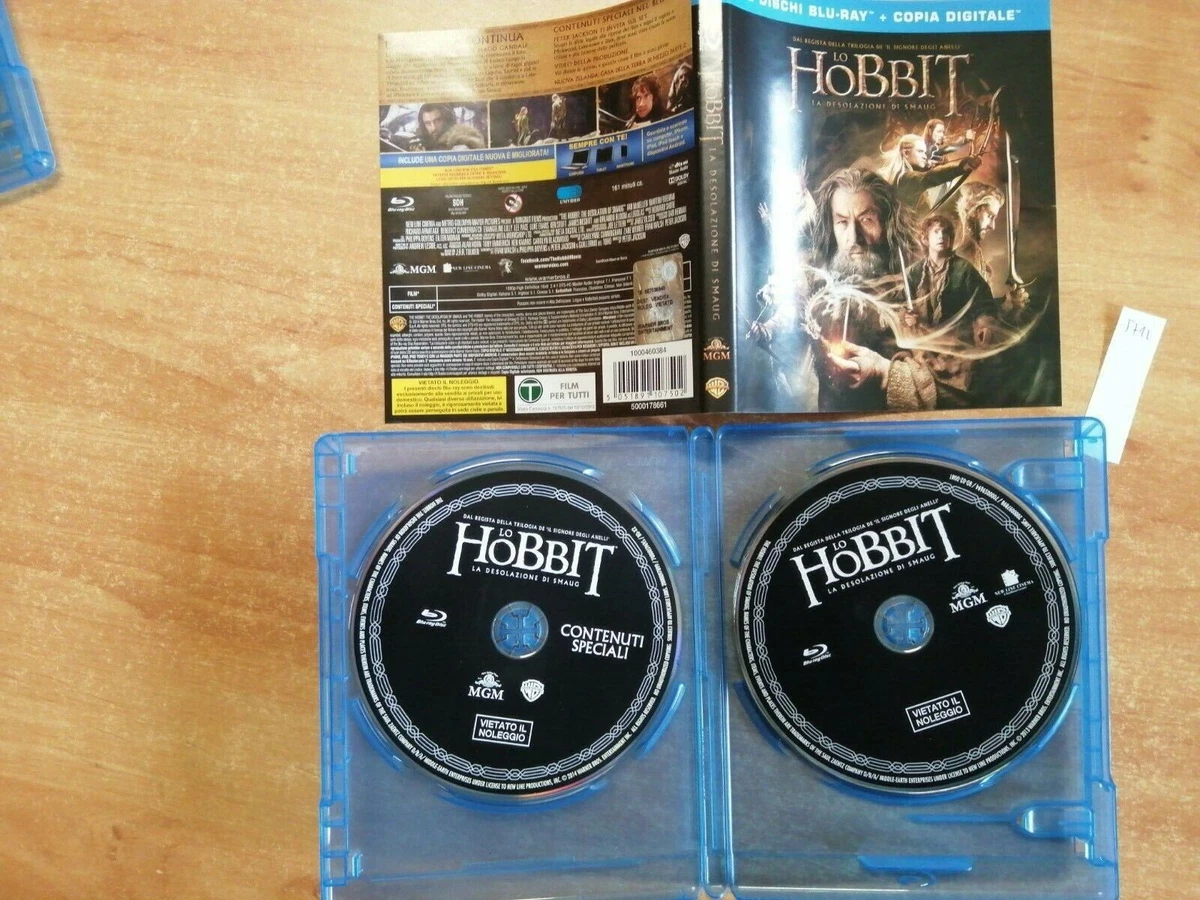 El Hobbit La Desolación De Smaug - Blu-Ray 2 Discos (5712) Mago Ganda