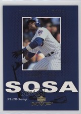 2003 Upper Deck MVP Talk of the Town Sammy Sosa #TT4 0ga9