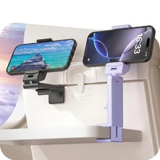 Airplane Phone Holder Mount Universal in Flight Hands Free Viewing with Multi...