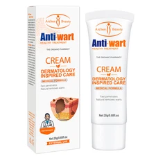 Aichun Beauty Anti-Wart Cream Wart Remover Ointment for Plantar Flat Genital 20g