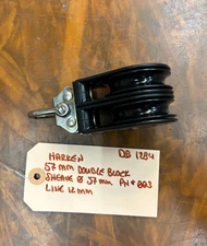 HARKEN 57MM DOUBLE BLOCK SHEAVE DIA 57MM PN#003 LINE 12MM