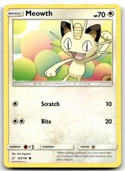 Meowth 125/181 Team Up Common