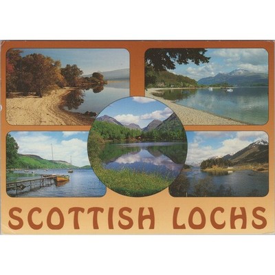 Postkarte Schottische Lochs Loch Rannoch Lomond Affric verdienen
