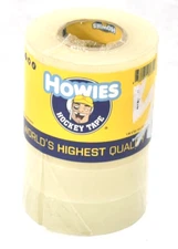 Howies Hockey Tape 5 Pack Rolls For Shin Pads Clear Transparent 1" x 24 yds